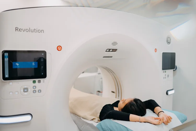 CT Scan Machine at located at ATA Medical (Camden).