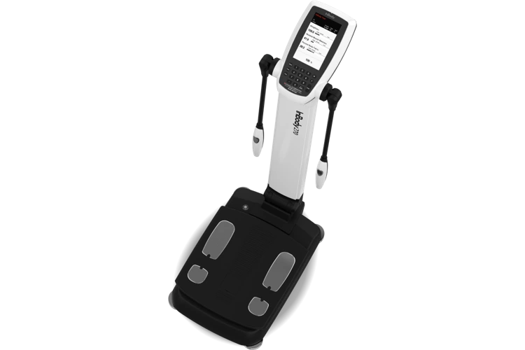 InBody Test machine to measure body fat, muscle mass, and water content.