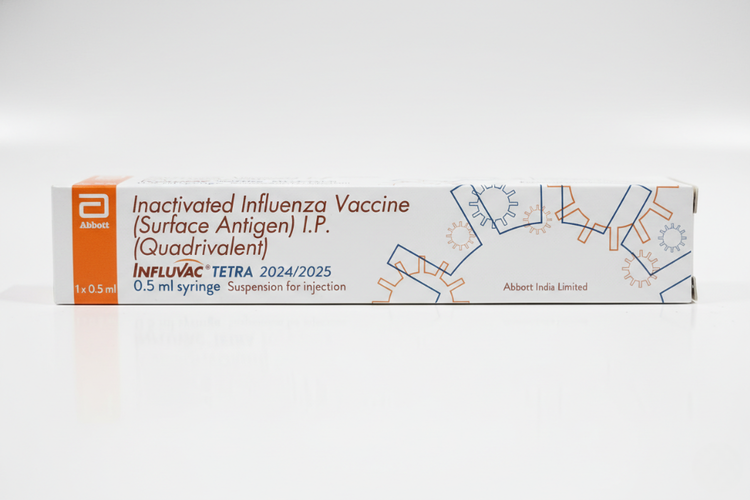 Influvac Tetra influenza vaccine required for Hajj pilgrims.