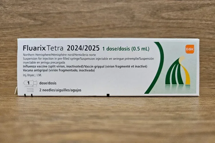 Fluarix Tetra 四价灭活流感疫苗的包装盒